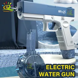 Huiqibao M1911 Electric Glock Water Gun Gun Toys Children Outdoor Beach Largecapacity Fun Firing Swime Pool Boys 240513