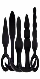 Sex Toys Massagers Orissi Hinterhof 5 Piece Set von Silicon Fun Products Anal Plug Adult Massage Männliche Kameraden97328161032911