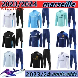 2023/2024 Trascuit da calcio per adulti e bambini Kamara Alexis Men Allenamento da calcio OLYMPICE DE MARSEILLES SUPERVIVERE