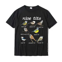 T-shirt maschile bellissime passeri interessanti uccelli interessanti top-shirt top-shirt top top-shirt da top-shirt q240521