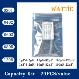DHgate.com:100 Pack 0603 SMD Ceramic Capacitors | X7R
