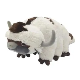 Animais de pelúcia de pelúcia de 55 cm de anime Avatar o último dobrador de ar Appa Plush Toy Avatar Appa MOMO PLUSH macio de pelúcia Felizes de animais para crianças q240521