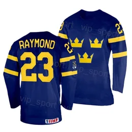 2024 IIHF World Championship Sweden Hockey Jerseys Dahlin
