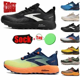 Designer Laufschuhe 2024 Ghost 15 Cascadia 16 17 Utility Jogging Training Sneaker Triple Black White Grey Carbon Sports Schuhkissen Trainer