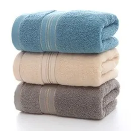 Soft Cotton Bath Towels Cotton Solid Color Face Wash Towel Adult's and Children's Comfortable Strong Water Absorption Bath Tow