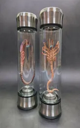Decorative Objects Figurines Alien Jar Xenomorph Specimen Facehugger Embryo Glass Movie Prop Replica 2302245929174