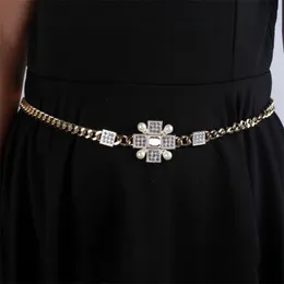 Moda bel zinciri tasarımcısı zincir kemer kadın kemerler cazibe bel bandı kadın kuşak 5 stil bel grubu elbise dekorasyon ceintures klasik