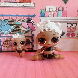 Куклы Большой и маленькие кукол фигурки игрушки для малышей девочки сестры редкие серии детей Детская театр DIY Модель детского дня рождения подарки на день рождения ограничены S2452202 S2452201