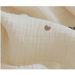 Sommerdecke Neugeborene Bio -Baumwolle weiche Säuglingswickel Wickel Baby empfangen Decken für Kinderwagen Kinderkindbadetuch