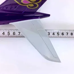 Modle aeronautico 1/133 45 cm Modello di aeromobile giocattolo A380-800 Aeromobile Thai Airways Plastica Aereo in plastica Aeromobile W Base F Monito