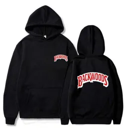 El tornillo manguito de hilo Hoodies Streetwear Backwoods Hoodie sudadera hombres moda Otoo Invierno Hip Hop hoodie pullover X06015249562