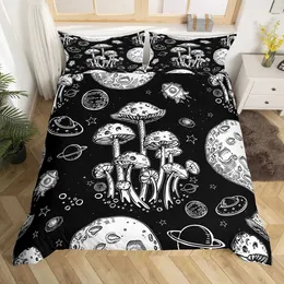 DHgate.com:Vibrant Mushroom Twin Quilt Bedding Set with 1-2