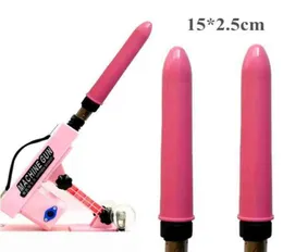 Kobieta smakowa akcesoria maszynowe 1525 cm różowy penis wtyczka analna samca masturbacja masturbacja zabawka g12207093696