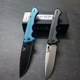 Outdoor Tactical Folding BM Butterfly 1401 Anti slip Handle Camping Safety Portable Self Defense Fishing Pocket Knife