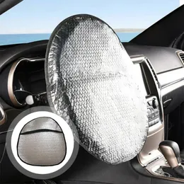 Steering Wheel Covers Universal Car Sunshade Cover Foldable Shield Reflective Interior Accessories