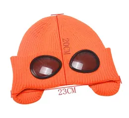 Óculos de malha de lã Beanie Sports Cap de lazer térmico quente outono de inverno chapéu de calor Ear protetor de neve de neve novo N133466221