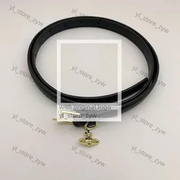 Дизайнер Viviane Westwood Belt Empress Dowager Saturn Pendant Belt.