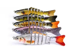 12 cm 15g Jointed Lure Bass Fishing Bait Topwater Crankbait Pike Artificail Baits Lifelicy Forus Lure Set 7 Segmente sinkend Swimba6889303