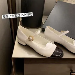 Casual Shoes Korean Round Toe Oxfords Women's Female Footwear Low Heels Sneaker 2024 Leather Summer Dress On Retro Comfort