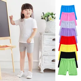 Girls' Summer safety shorts for skirts in Candy Colors