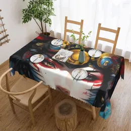 Tavolo tavolo Savage principessa tovaglia 54x72in decorazioni per la casa impermeabile interno/esterno
