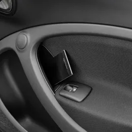 Scatola di stoccaggio della maniglia porta per auto da 2 pezzi per Mercedes Nuova Smart 453 Fortwo Forfour Auto Accessori per interni Stowing Tidying Styling