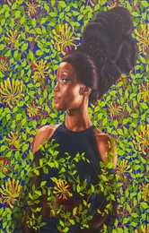 Shantavia Beale II 2012 Kehinde Wiley Painting Art Poster Wall Decor Pictures Art Print Poster Unframe 16 24 36 47 Inches4431329