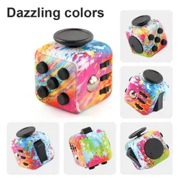 Color Cubes Antistress Toys Fidget Decompression Toy Anti -стресс -игры для взрослых тревоги Kids Gift 240514