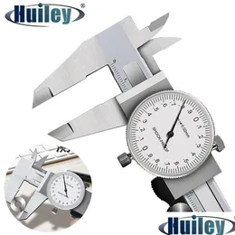 Vernier Calipers ringer hög Precision Metall stötsäker höjd Djup Inner yttre diameter Testare 0-200 mm Mätverktyg 210810 Drop de DHFBW