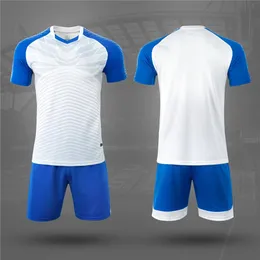 Men Kids Soccer Define uniformes de vôlei de manga curta camisas de futebol camisas de kit esportivo de roupas de vestuário de roupas respiráveis 240522