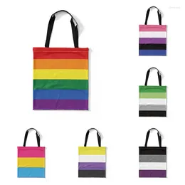 Bolsas de compras Bandeira LGBT Shop Tote Sag