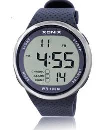 Xonix Mens Sports Uhren Digital wasserdicht 100m LED LED Light Outdoor Swimming Diving Watch Multi -Funktion Outdoor Armbandwatch 240517