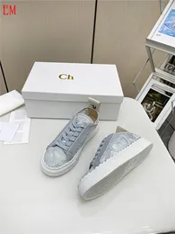 Designer di lusso Laur en Mild beige sneaker scarpe in pizzo con scatola originale