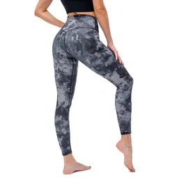 Lu Allinee Gym Workout Arrivo Ladies Casual Ladies Runningyoga Leggings for Women Spandex Nylon Yoga Pants LL Lemon