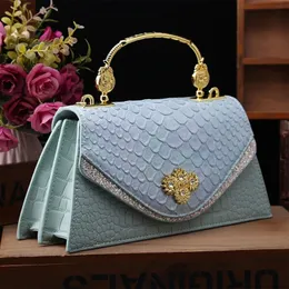 Women Fish Scales Evening Bags Clutch Crystal Party Wedding Purse Lady Prom handbag Handbags Shoulder bags 240510