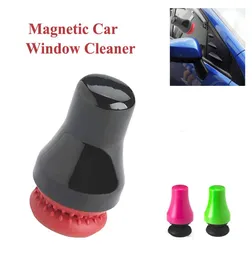 Magnetyczne plamki do płukania szklanki butelek do czyszczenia samochodu okno Akwarium glony zdejmowanie glonów Dualcided Cleaning Handy Cleaner Tool 6035627