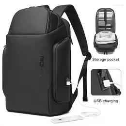 Рюкзак мужски USB Зарядка водонепроницаемые многофункциональные ноутбуки повседневная оксфордская мужская деловая сумка 15,6 дюйма большой емкости