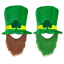 Berets Leprechaun Caps Clover Holver Holiday St. Patricks Day Dece Dec