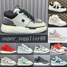 Tasarımcı MA1 Sneakers 24SS Kadın Spor Ayakkabıları 90'lar Batı Sahili Kaykay Ayakkabı Deri Üst Kauçuk Ayakkabı Kalın Sole Double Danteller MA-1 KAYIT Ayakkabı En Kalite