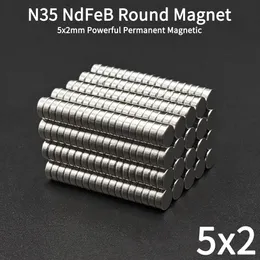 10-5000Pcs 5x2 mm Small Neodymium Magnet 5mm x 2mm NdFeB Round Super Powerful Strong Permanent Magnetic Disc for fridge 5x2mm