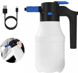 전기 1.5L Car Wash, Watering Can, Home Snow Foam Blaster Water Sprayer 용 전기 1.5L USB 충전식 폼 펌프