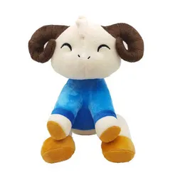 Animali di peluche imbottiti Jschlatt Ram Toys Schlatt plushie jambo jschlatt youtooz peluches bambole morbide roba jouets jouets vers enfants regali q240521