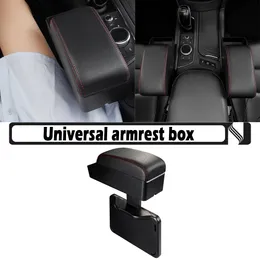 Car Armrest Storage Box Car Center Console Organizer With Cup Holder