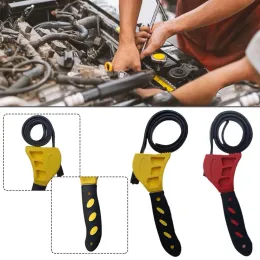Multifunctional Belt Wrench Adjustable Rubber Strap Jar Wrench Tool Opener Wrench Cartridge Pipe Wre Filter Oil Disassembly U8P9