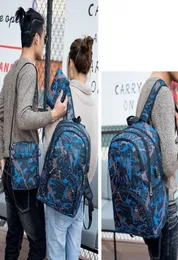 202123 Bolsas de camuflagem de camuflagem baratas Backpack de computadores Oxford Brake Chain Middle School Student Bag Many Colors1789880
