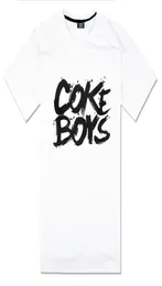 أزياء العلامة التجارية الجديدة Coke Boys 10 أنماط قمصان Tee Hiphop Short Tshirts Cheap o الرقبة Tees Mens Tirt S Hipping8606573