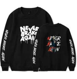 O novo rapper 2020 Youngboy nunca quebrou novamente a nova impressão 2D Oneck Sweatshirt Harajuku Round Collar Menwomen Sweatshirt3967759