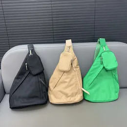 Bolsa de grife de nylon de nylon impermeável Pacote esportivo bolsa de peito de moda Bolsa de viagem de ombro único Mochila diagonal de bolsa diagonal