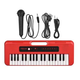 Keyboards Klavier Babymusik Sound Spielzeug Bigfun 37 Schlüsselkinder elektronisches Klavier mit Mini -Mikrofon Preset 10 Demo WX5.2195854