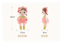 Dolls Metoo 33cm Doll Flower Fairy Angela Plush Cute and Elegant Perfect Home Bedroom Decoration Birthday Baby Shower Gift S2452201 S2452201 S2452201